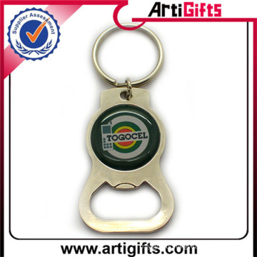 Promotional products metal keychain cola bottle opener